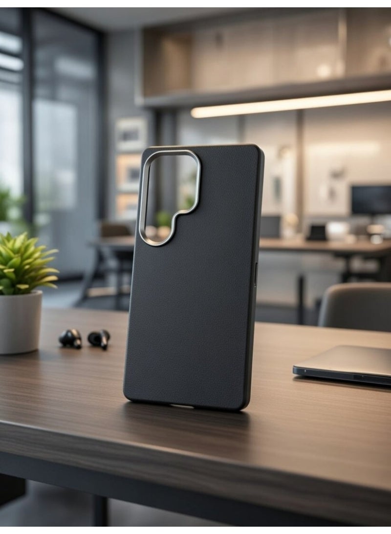 For Samsung Galaxy S25 Ultra 5G Case Rugged Shockproof Non-Slip TPU Slim Thin Phone Cover - Black - Image 2